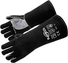 RAPICCA fireplace gloves 14in offering forearm protection and heat resistance during fires