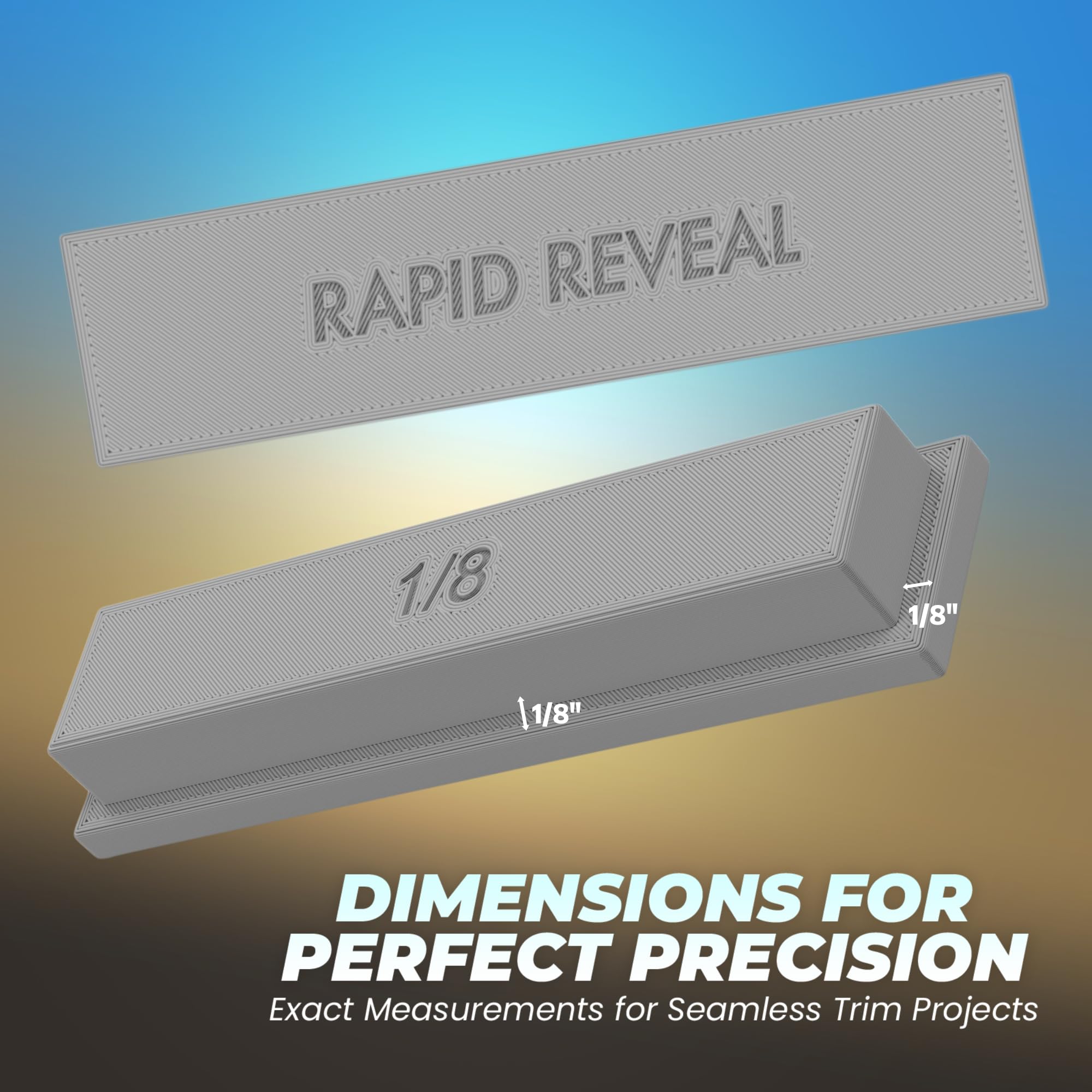 Rapid Reveal tool set features durable ABS construction for long lasting carpentry marks