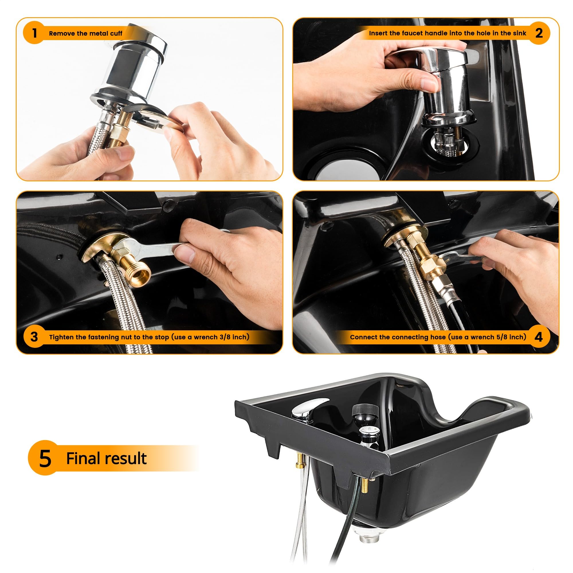 RARELEMON connectors and hoses kit simplifies installation and future upgrades.