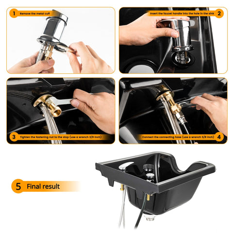 RARELEMON connectors and hoses kit simplifies installation and future upgrades.