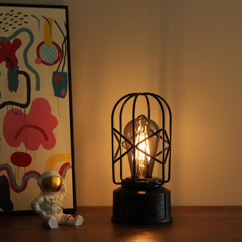 Rarlonly lamp emits warm ambient glow for reading and relaxation