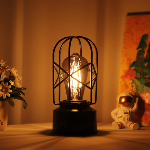Rarlonly lamp close-up showing dimmable touch control for adjustable light