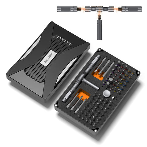 RARTOP 74-in-1 set front view showing organized kit for furniture assembly