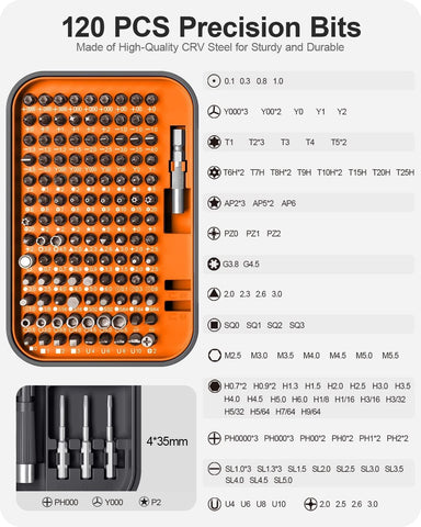 RARTOP includes tweezers, suction cup, crowbar for easy component access.