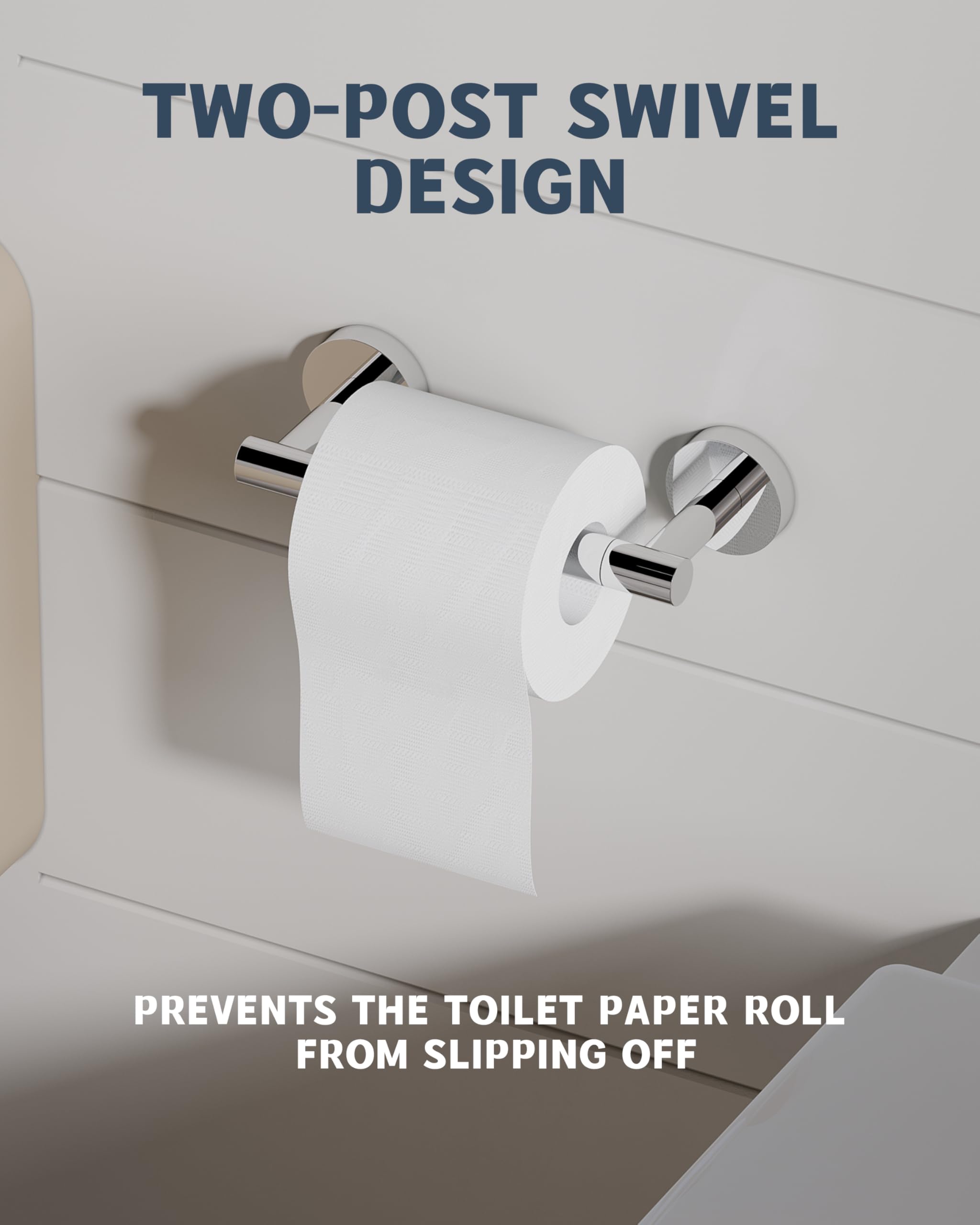 RARXTR 304 stainless steel bathroom hardware resists corrosion in humid spaces