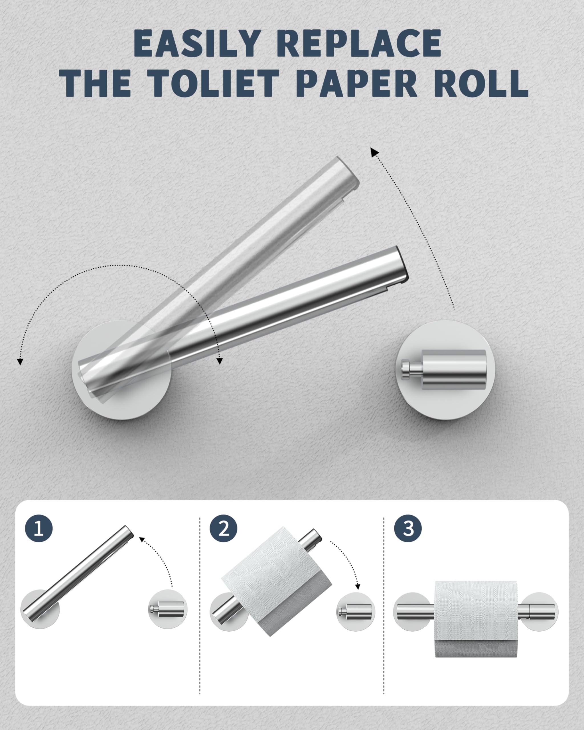RARXTR double post pivoting holder for easy roll changes