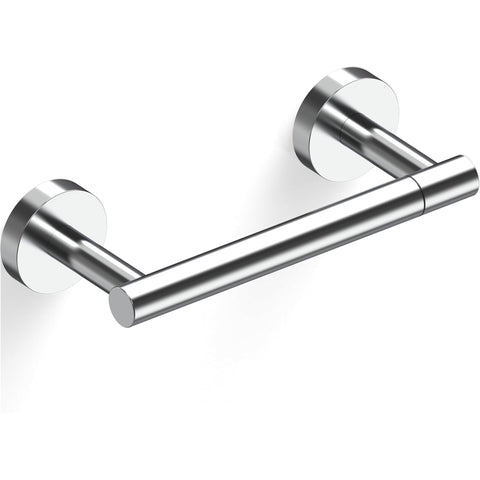 RARXTR polished finish toilet paper holder on wall mount, rustproof for humid bathrooms