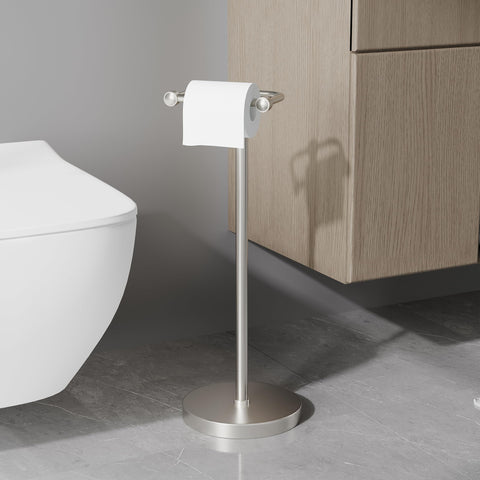 RARXTR freestanding holder with heavy base prevents tipping during daily use.