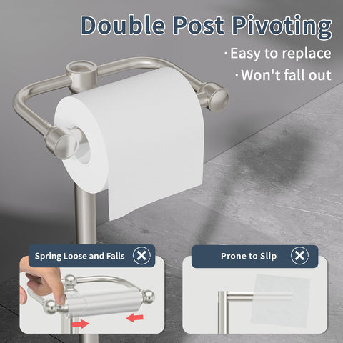RARXTR SUS304 stainless steel construction resists rust in humid bathrooms.