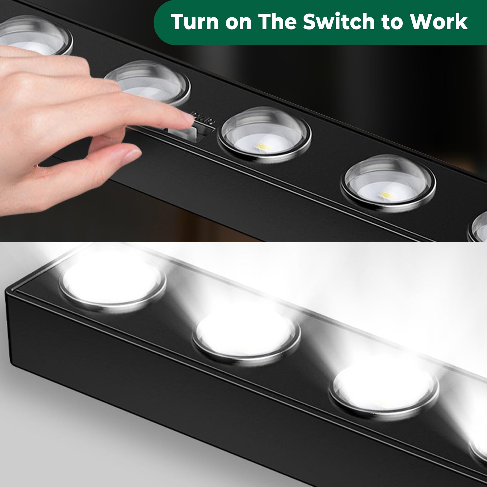 RaStatic sign light easy installation without wiring