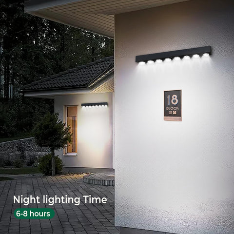 RaStatic real estate sign post light brightens entrances and posters