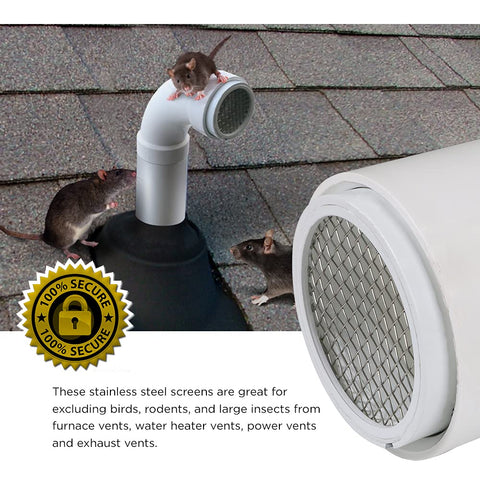 Raven R1510 high airflow vent cap supports efficient exhaust.