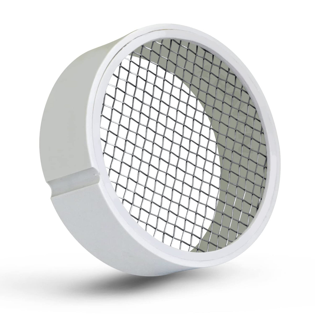 Raven R1510 termination cap with mesh screen protects outdoor vents from debris.