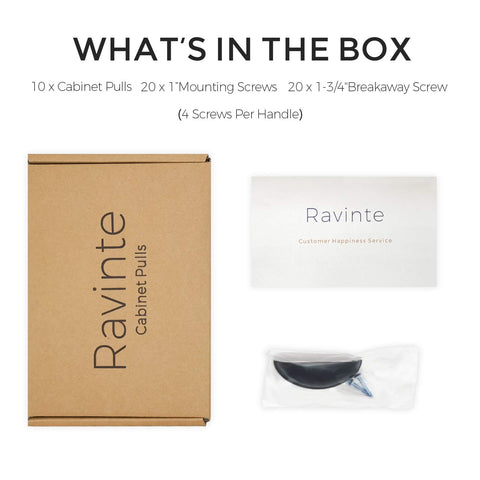Ravinte unpackaged 10-pack ready for quick project upgrades