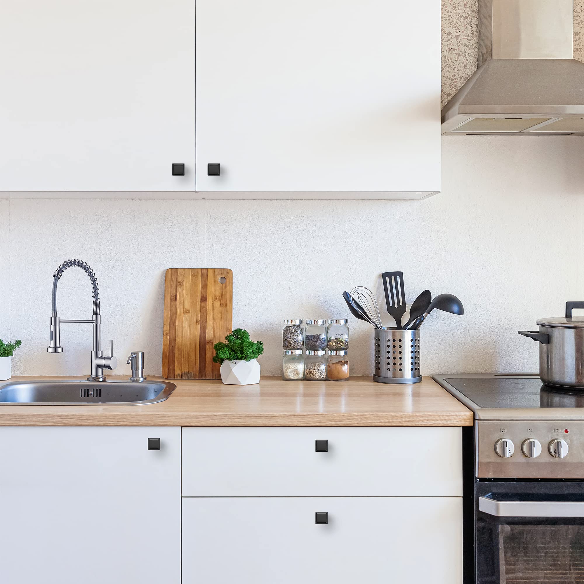 Ravinte 10-pack with installation screws for easy cabinet upgrade