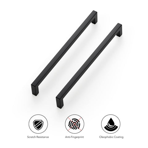 Ravinte 10-piece matte black kit, coordinates with appliances for a cohesive look.