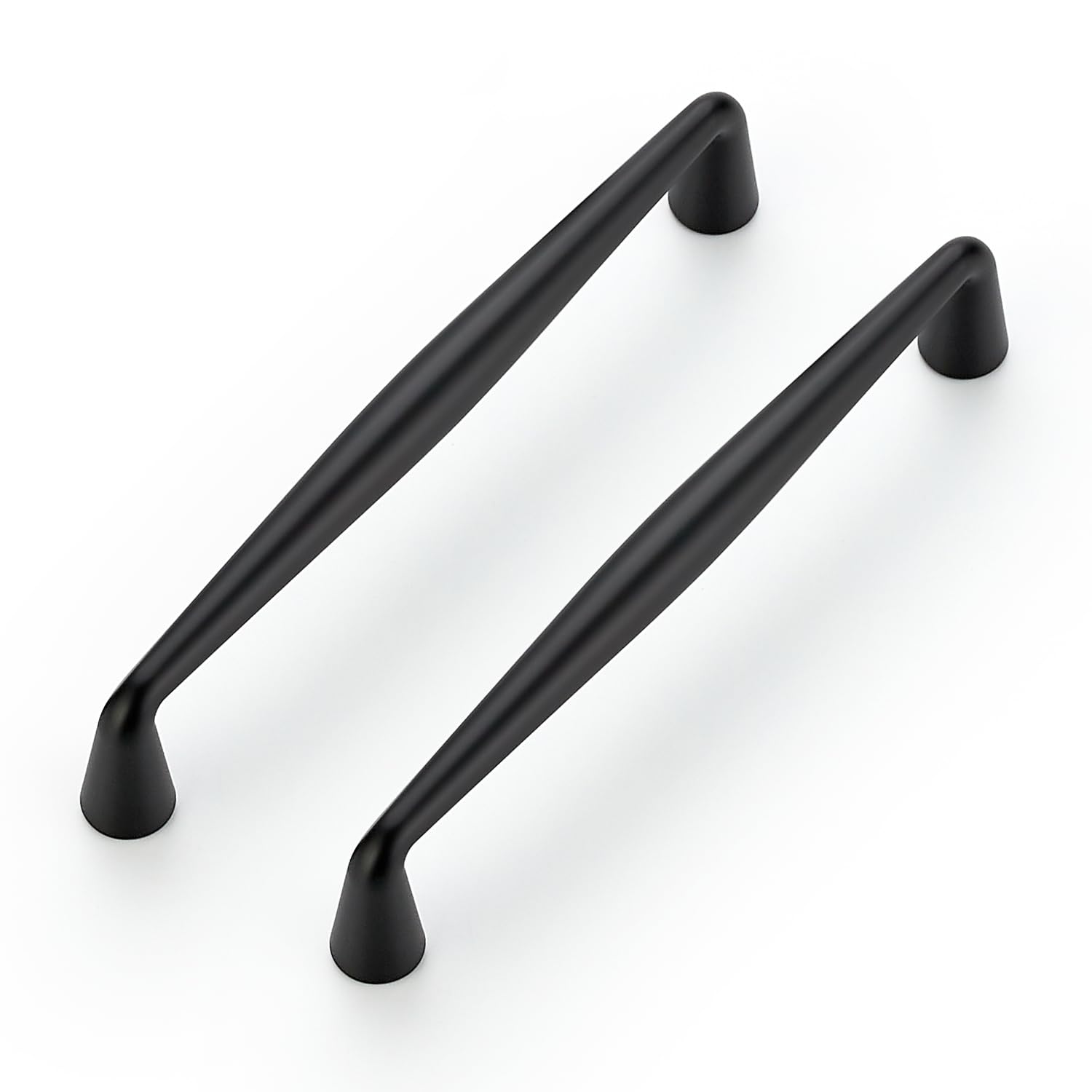 Ravinte 10-pack matte black cabinet pulls upgrade kitchen cabinets with modern style