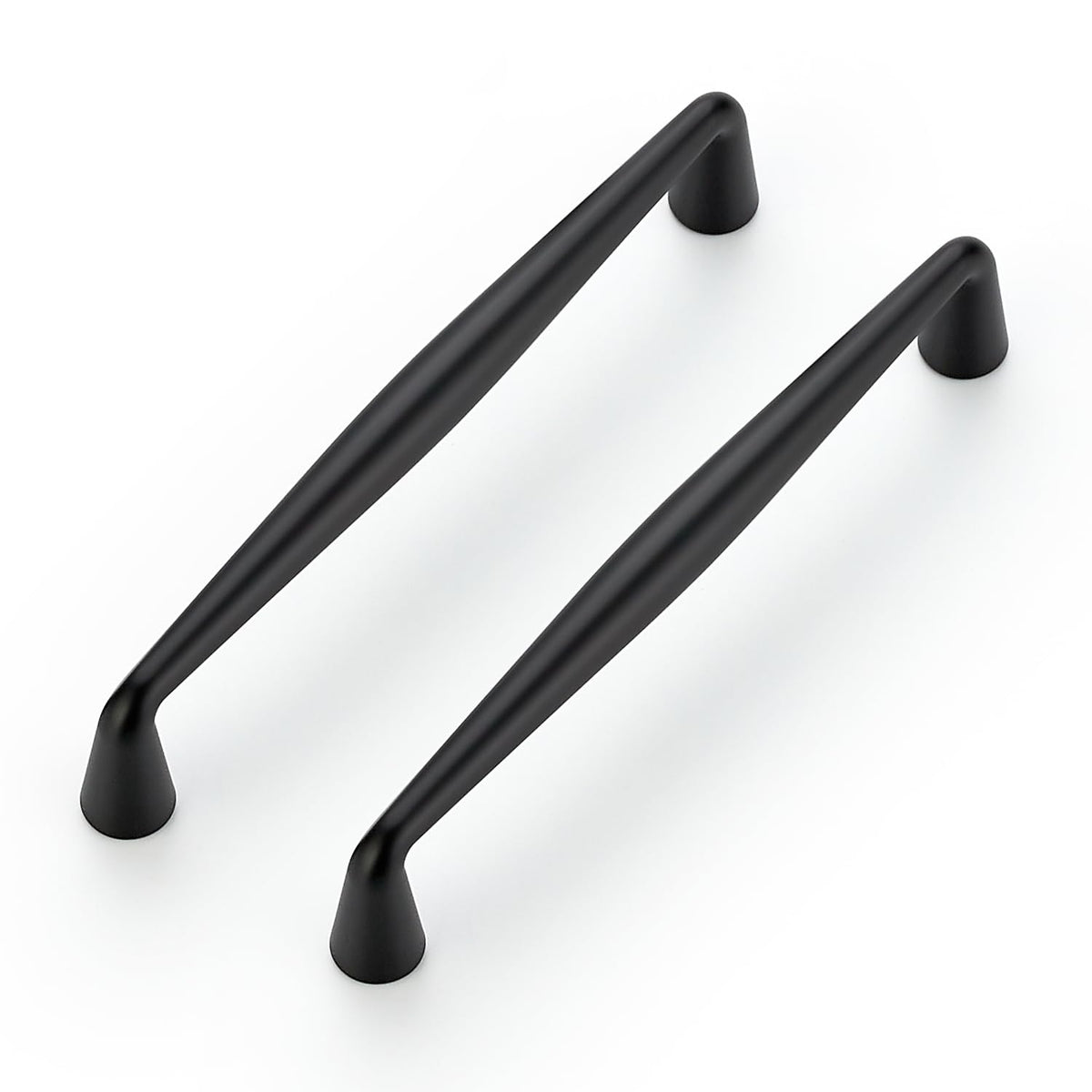 Ravinte 10-pack matte black cabinet pulls upgrade kitchen cabinets with modern style