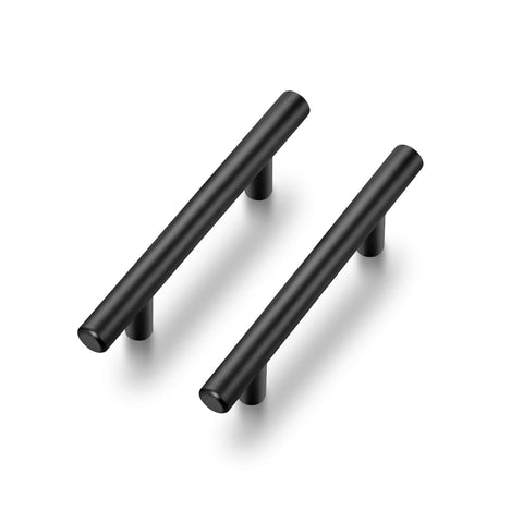 Ravinte 18-pack matte black cabinet pulls for cohesive kitchen upgrades.