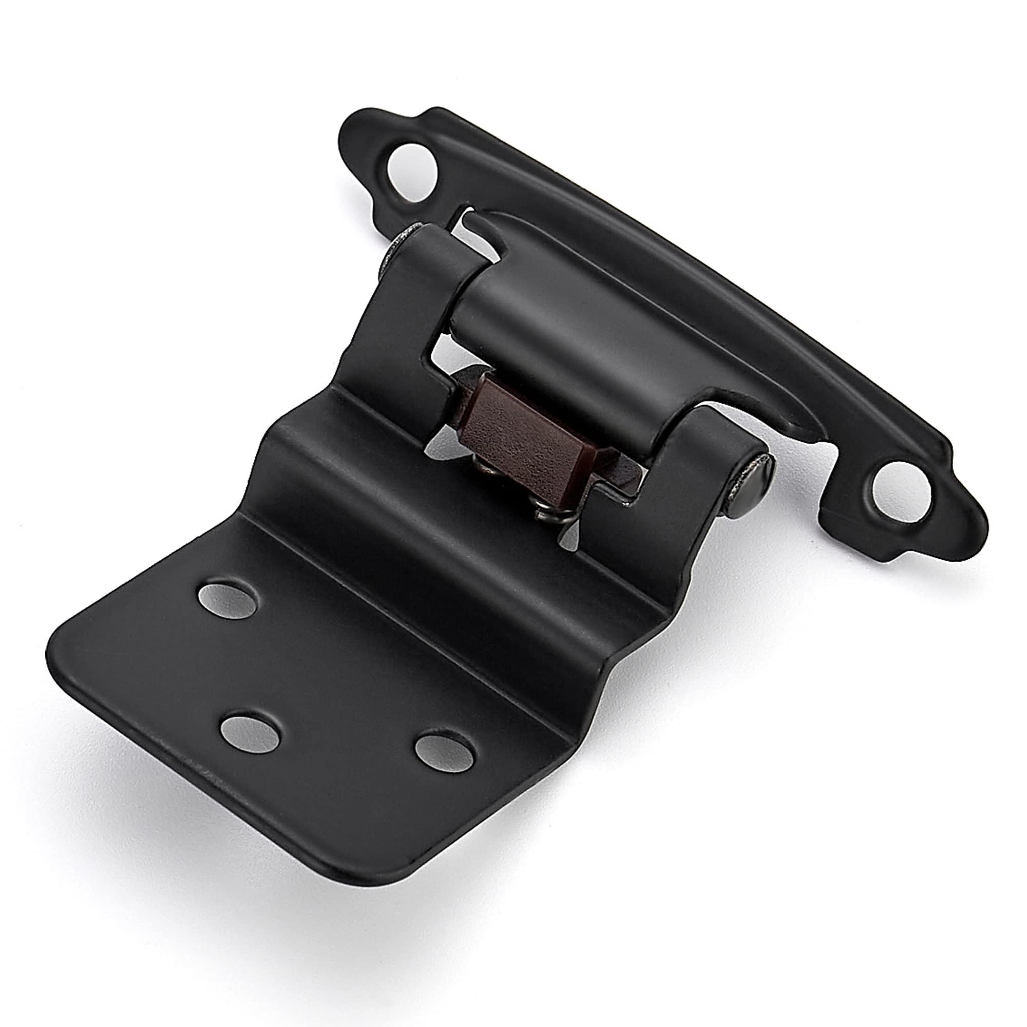 Ravinte 20-pack inset hinge in matte black for quiet cabinet doors