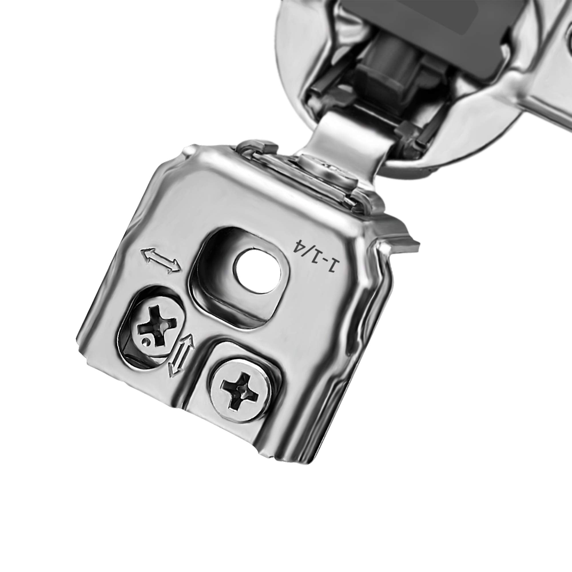Ravinte 3-way adjustable soft-close hinges for easy door alignment