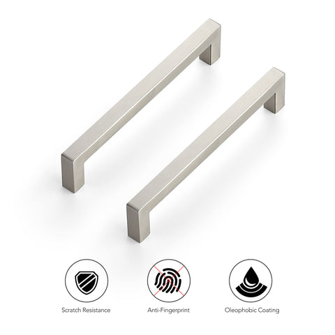 Ravinte 30-pack cabinet handles laid out for complete upgrade