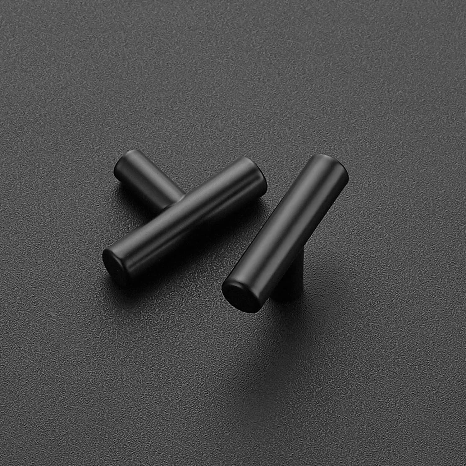 Ravinte 50mm cabinet pull in matte black suits drawers with a refined, cohesive look.