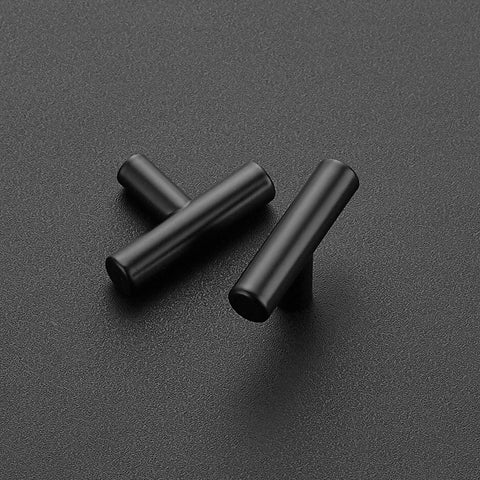 Ravinte 50mm cabinet pull in matte black suits drawers with a refined, cohesive look.