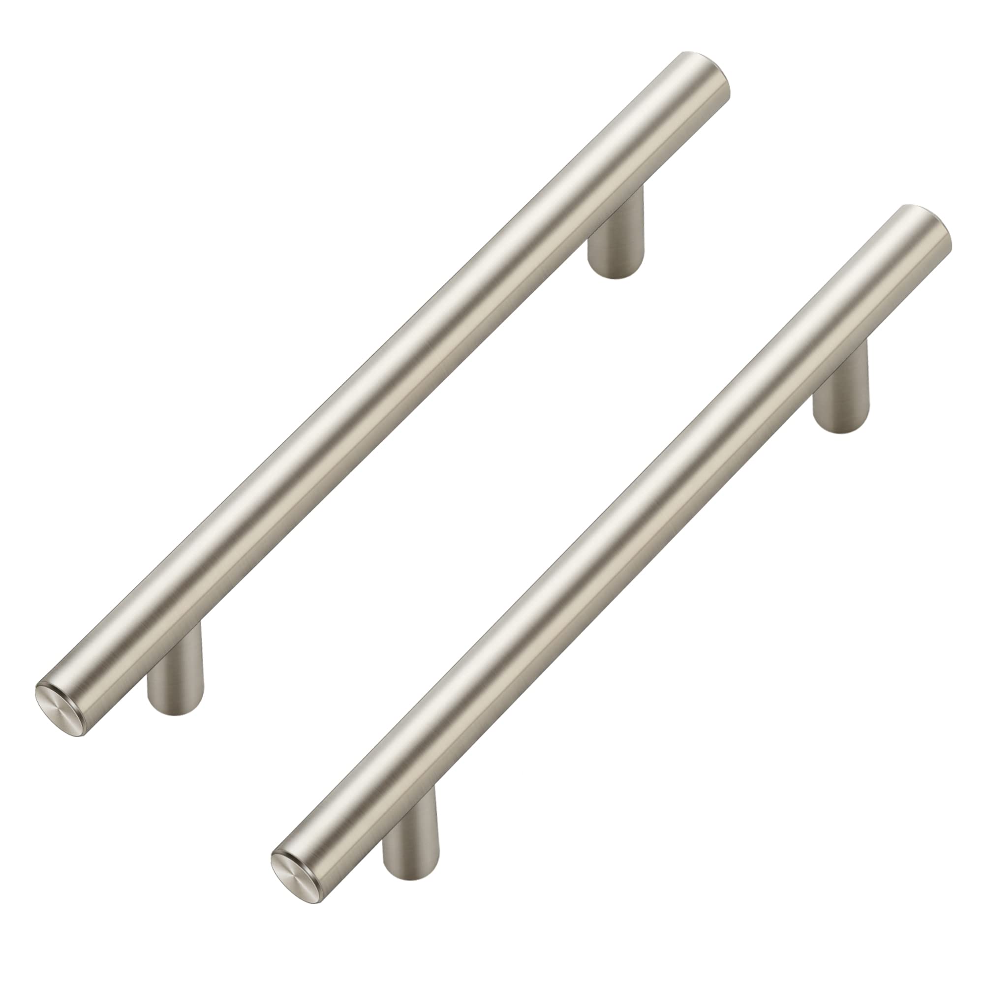 Ravinte brushed-nickel cabinet pull 7-3-8in length for a modern kitchen upgrade