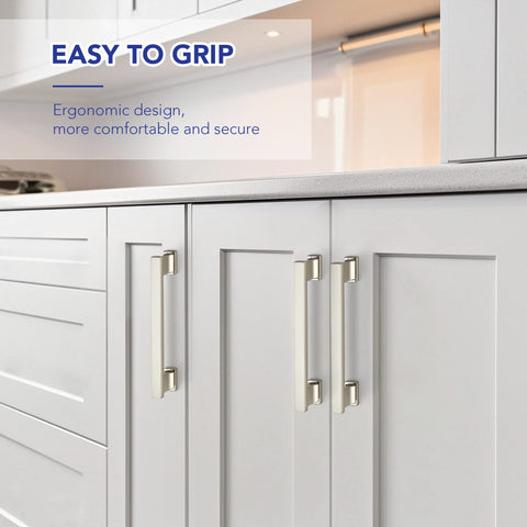 Ravinte pulls include screws for quick replacement and secure mounting.