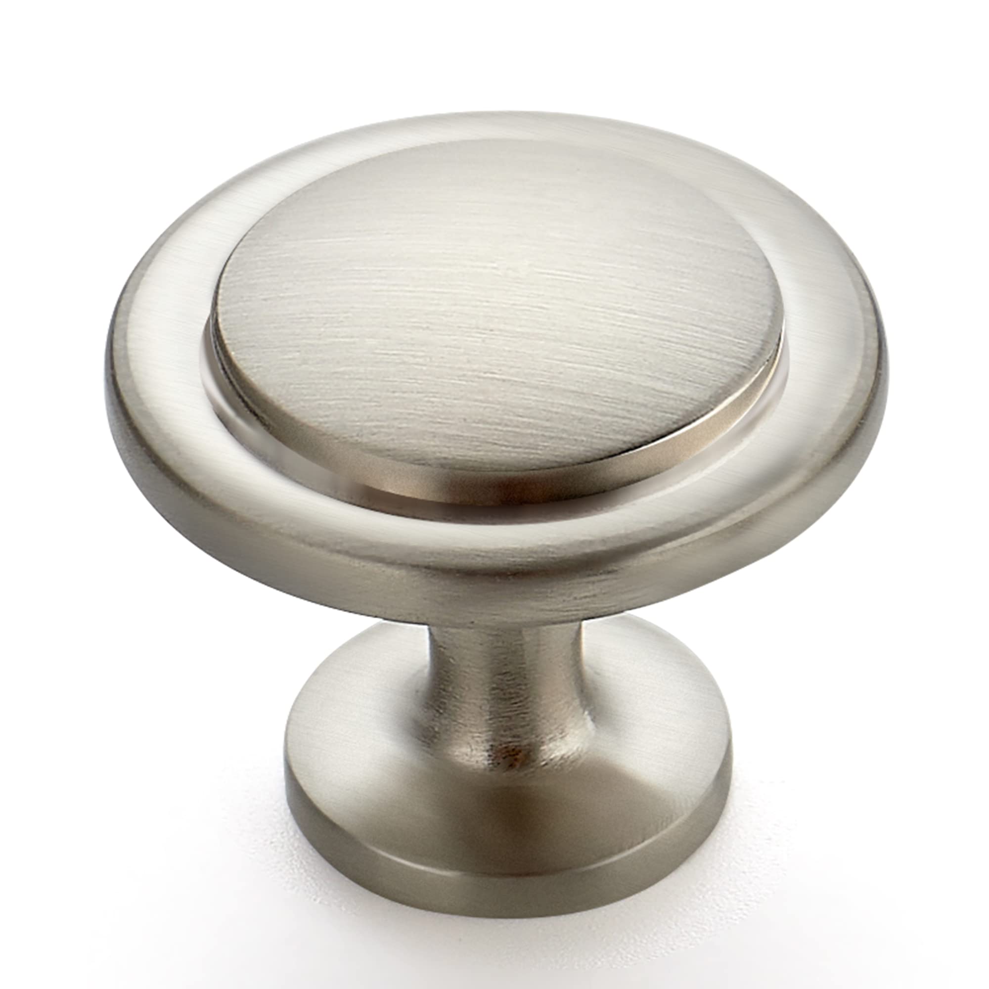 Ravinte brushed nickel cabinet pulls for a modern 1-1/4 inch upgrade.