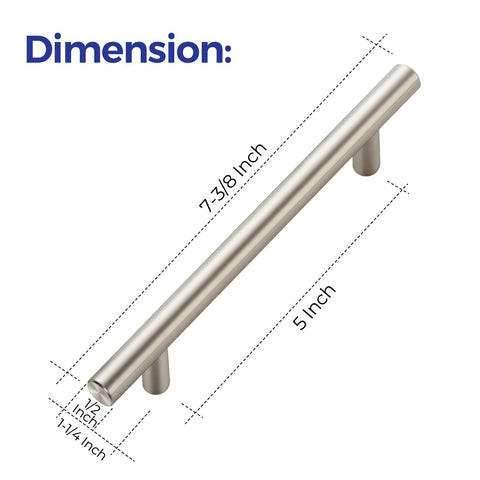 Ravinte cabinet pulls packaging shows complete kit and mounting hardware