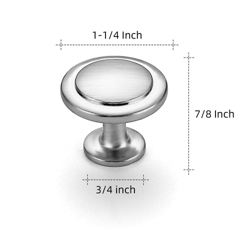 Ravinte brushed nickel drawer handle adds sleek, durable detail.