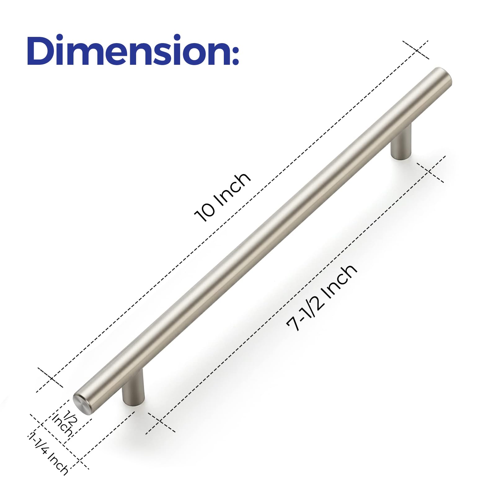 Ravinte brushed nickel finish close-up highlights durable stainless steel construction
