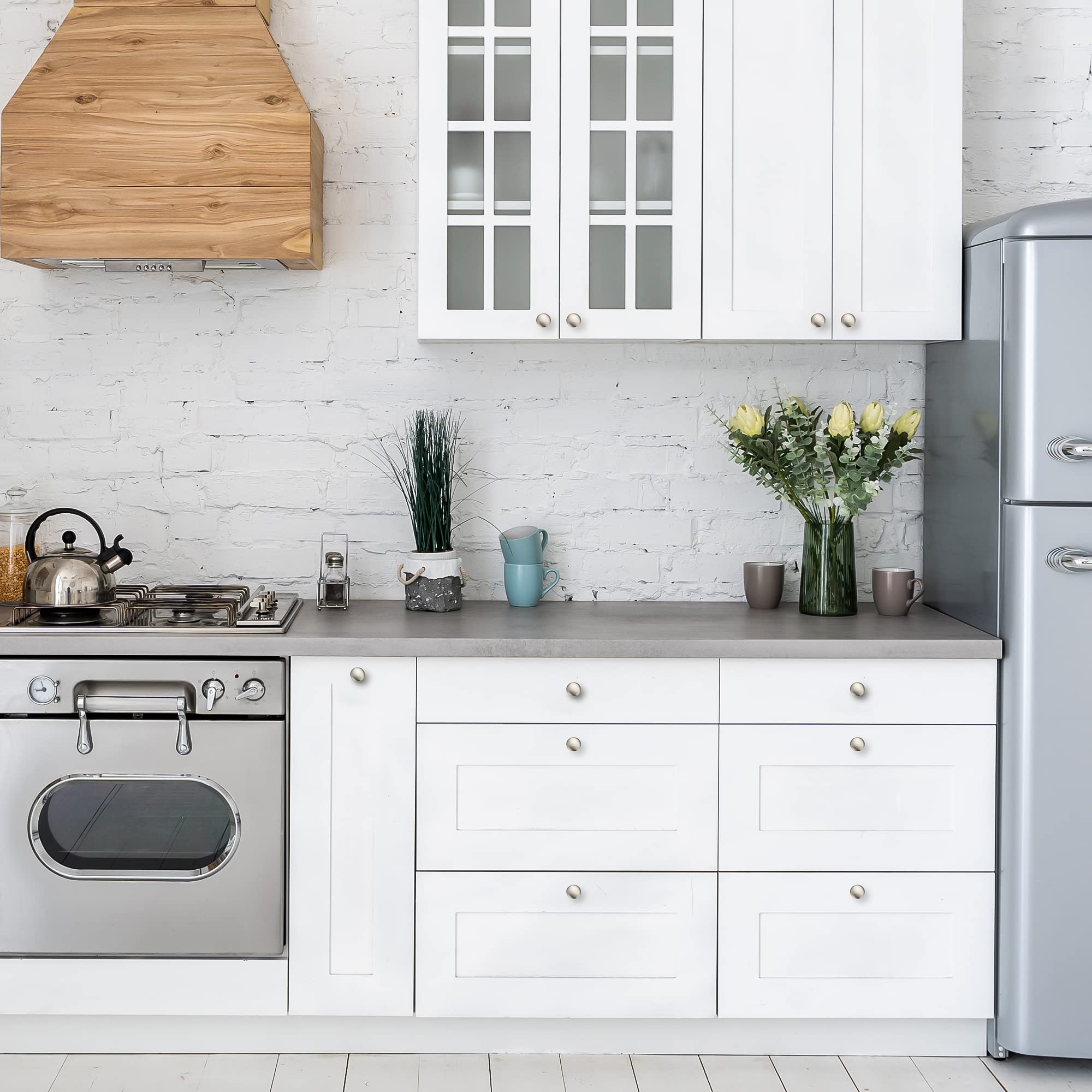 Ravinte round-knob set for daily kitchen and storage updates