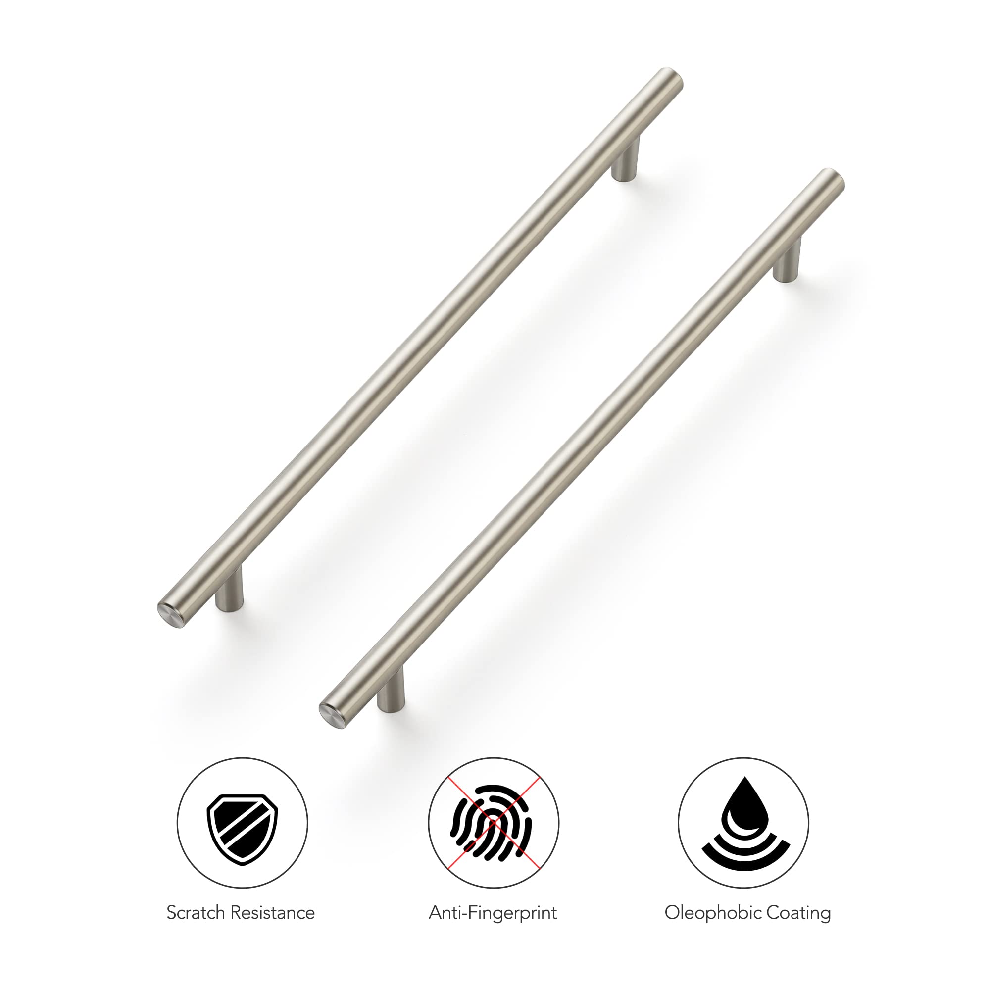 Ravinte cabinet handle in use on a kitchen drawer shows smooth operation.
