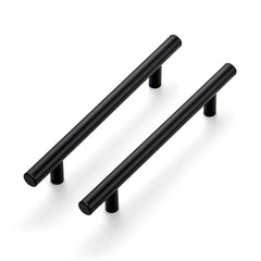 Ravinte cabinet pull matte black, 7-3/8 inch length for a sleek cabinet upgrade.