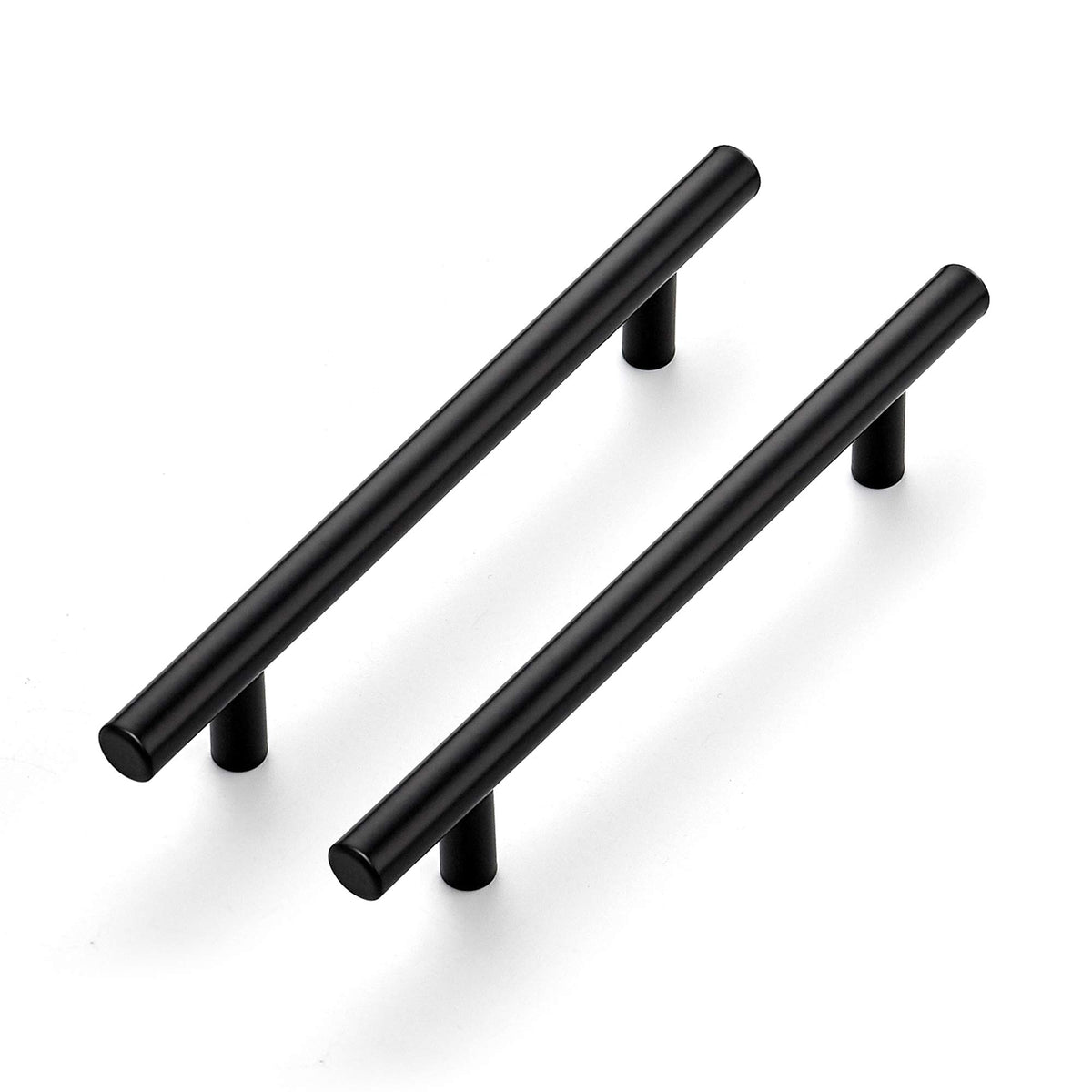 Ravinte cabinet pull matte black, 7-3/8 inch length for a sleek cabinet upgrade.