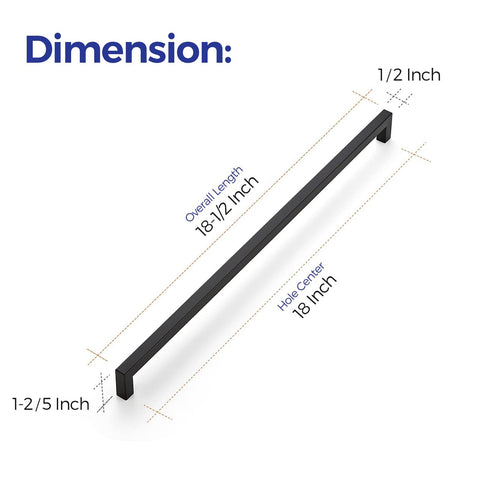 Ravinte center-to-center 458mm hole guide for precise installation.