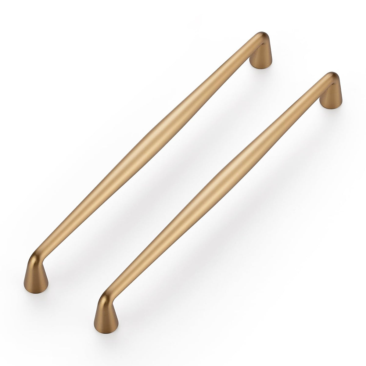 Ravinte champagne bronze kitchen cabinet handle 7-1/2 inch, stylish upgrade for cabinets