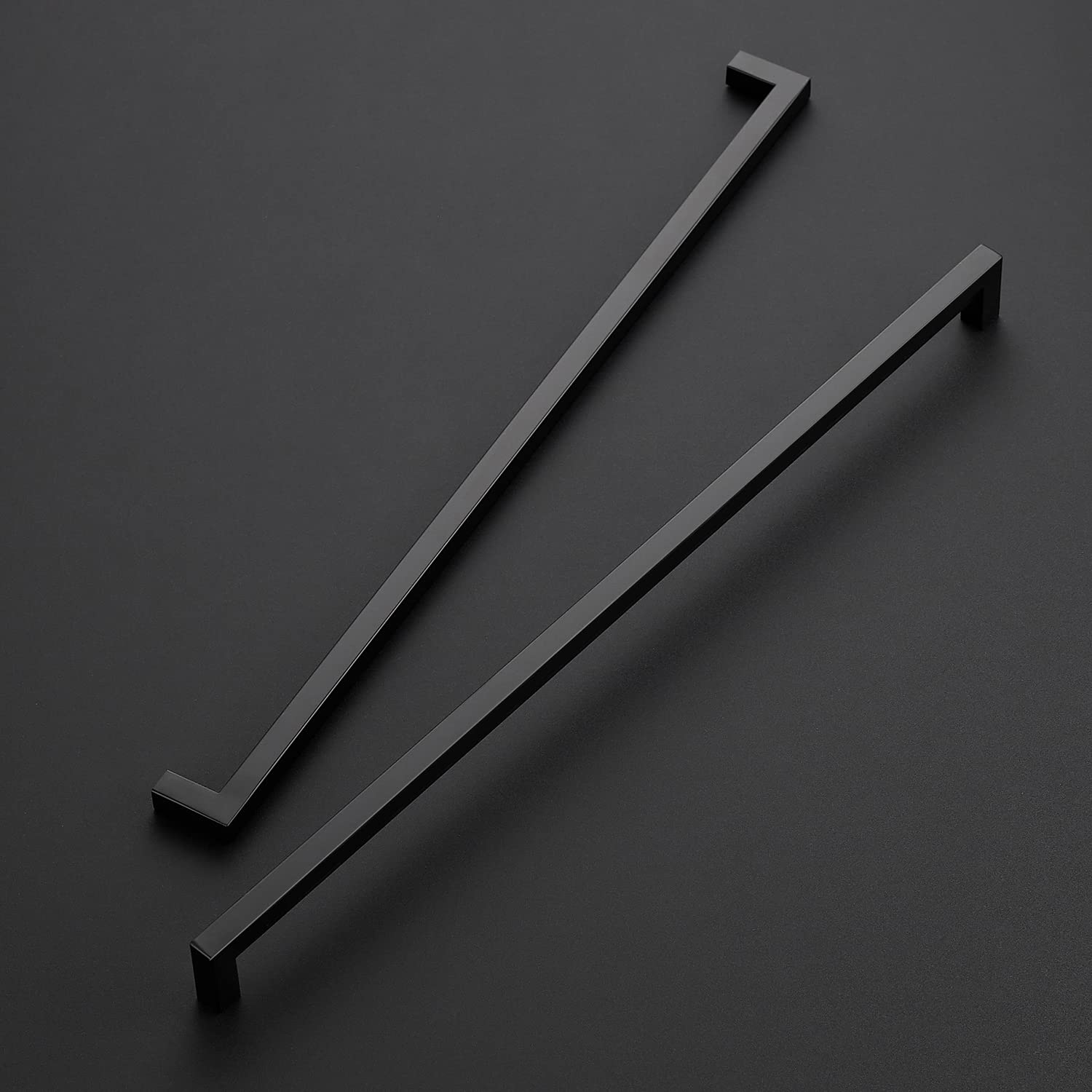 Ravinte closeup shows matte black finish for premium hardware.