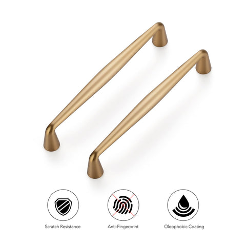 Ravinte cohesive hardware coordinates with existing furnishings for an upgraded feel.