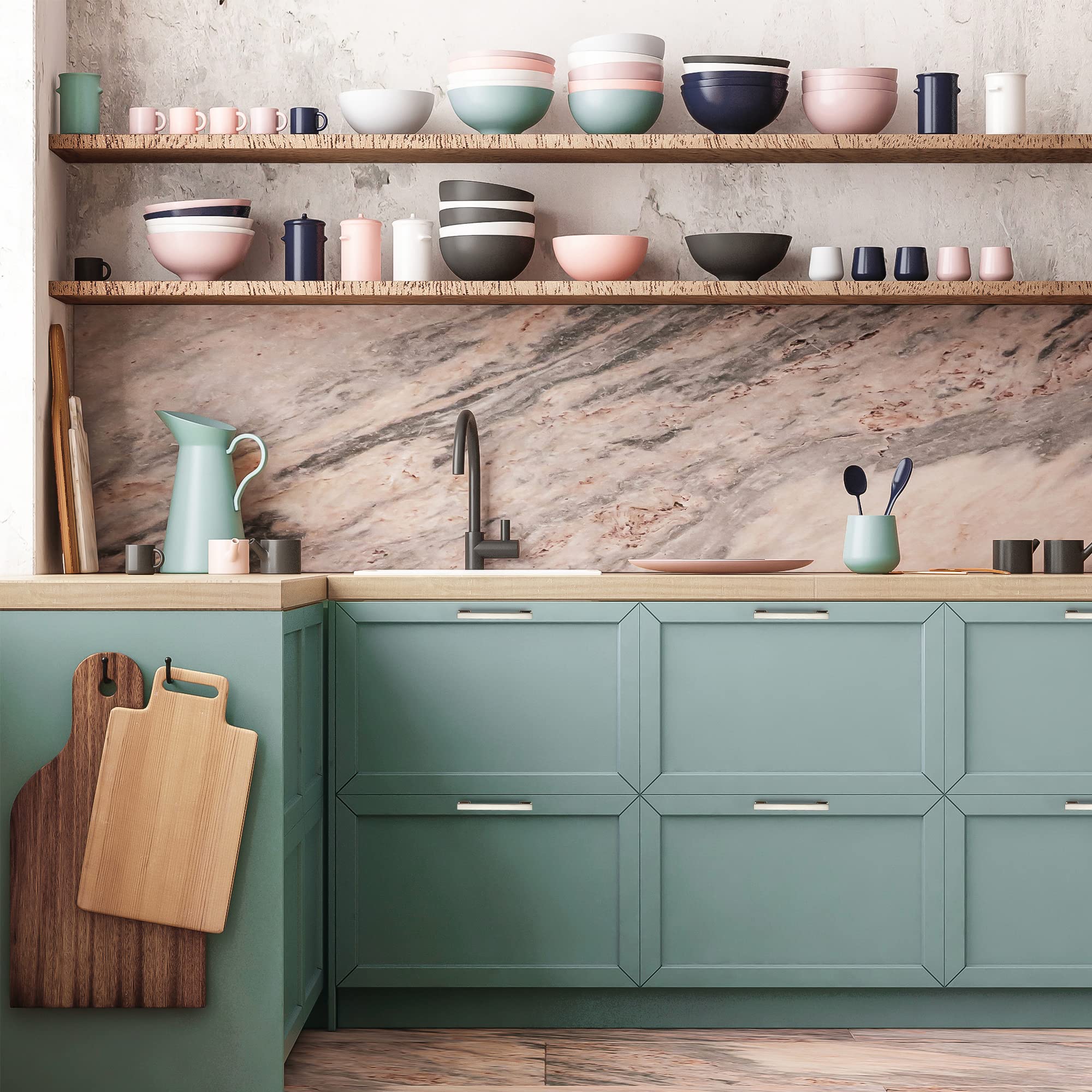 Ravinte cabinet pulls resist corrosion, ideal for humid kitchens and laundry rooms.