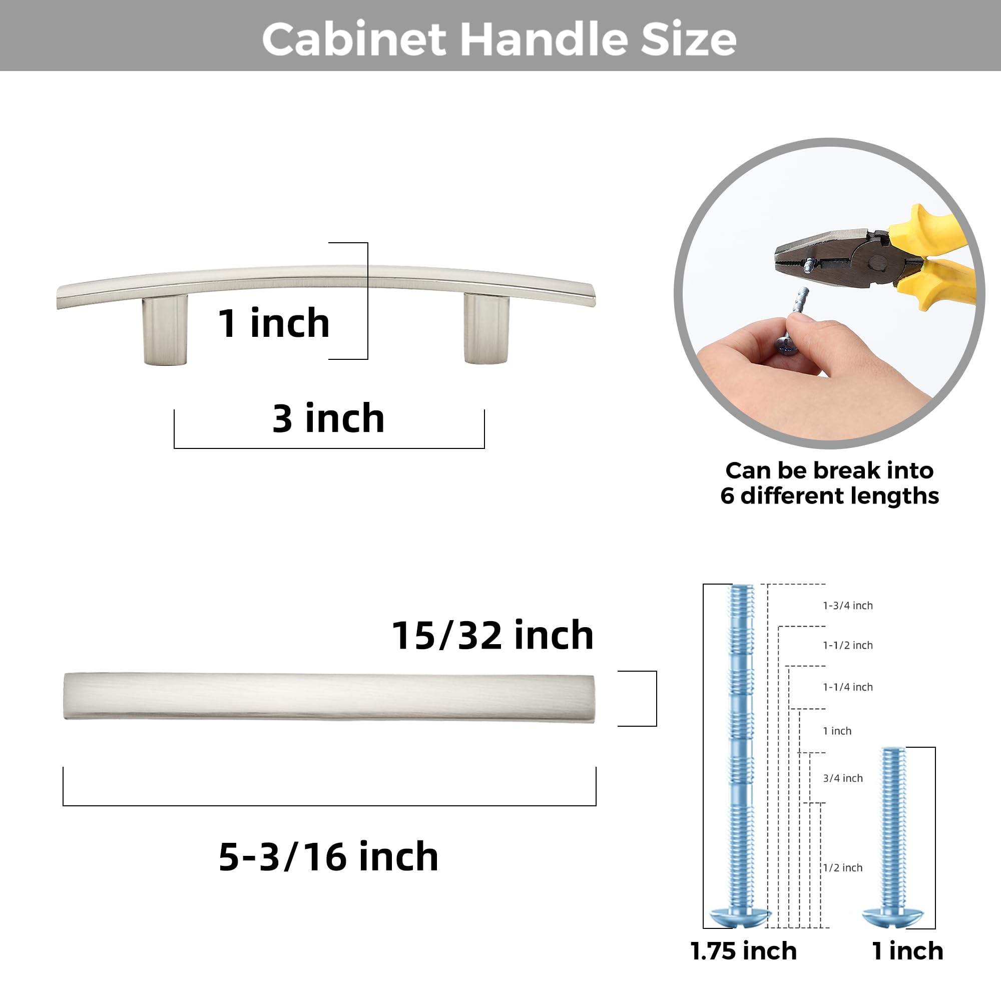 Ravinte Decor solid zinc alloy cabinet handles for durable hardware