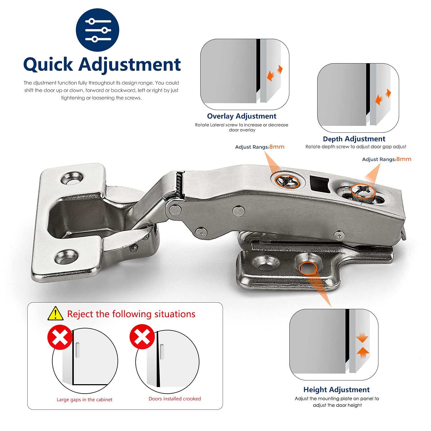Ravinte detachable mounting plate simplifies installation and reduces handling.
