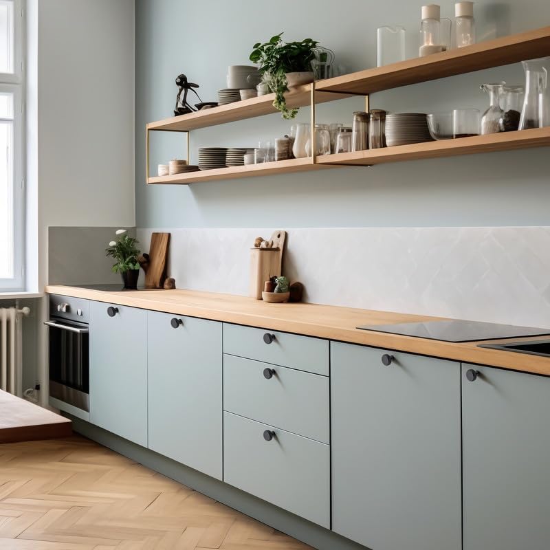 Ravinte matte finish offers a timeless look for cabinets and dressers.