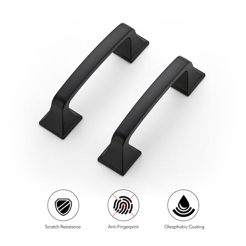 Ravinte durable zinc alloy arch pulls with timeless finish.