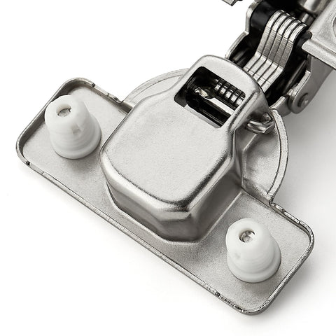 Ravinte concealed hinge offers easy adjustment for precise alignment and smoother motion.