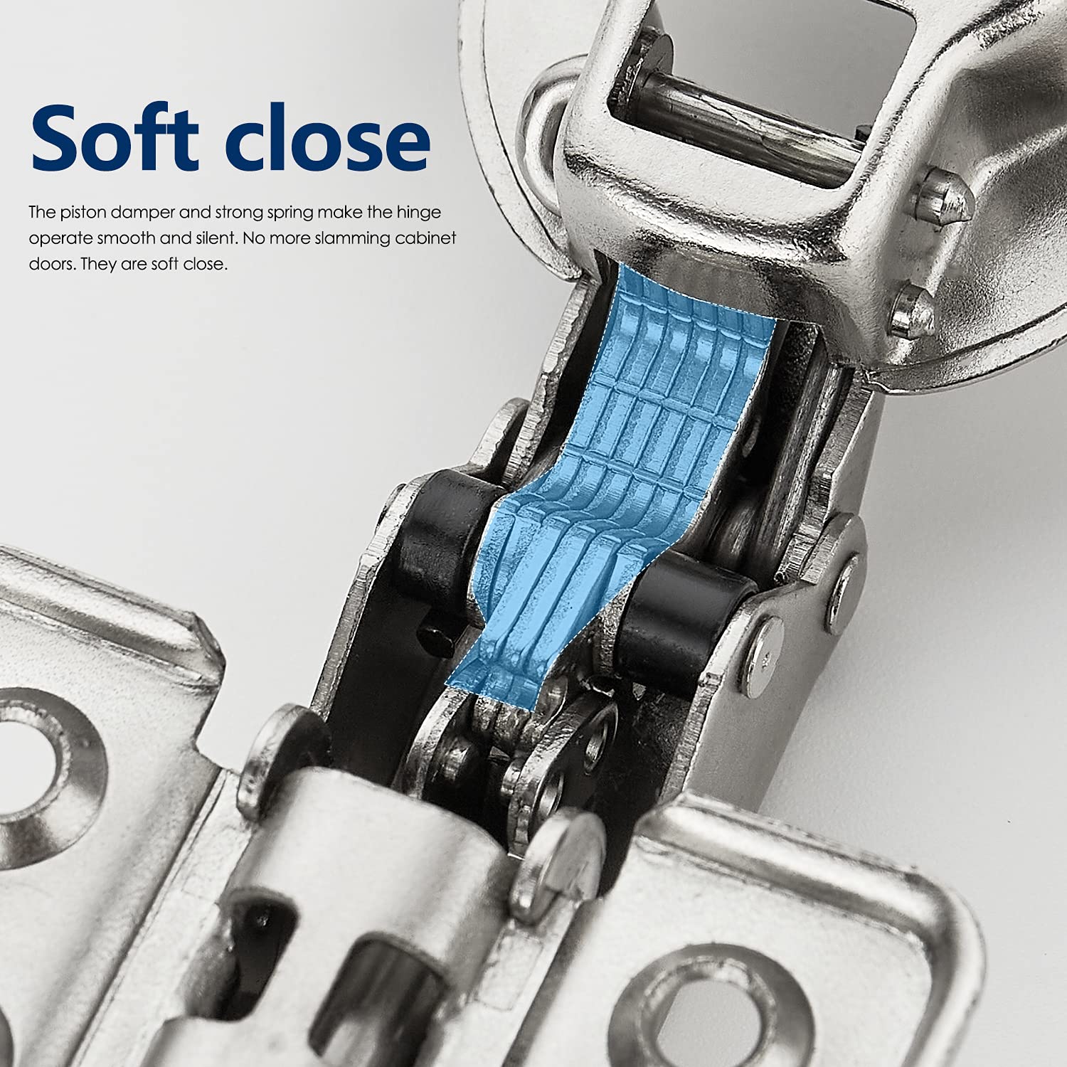 Ravinte euro style concealed hinge blends with modern frameless spaces.