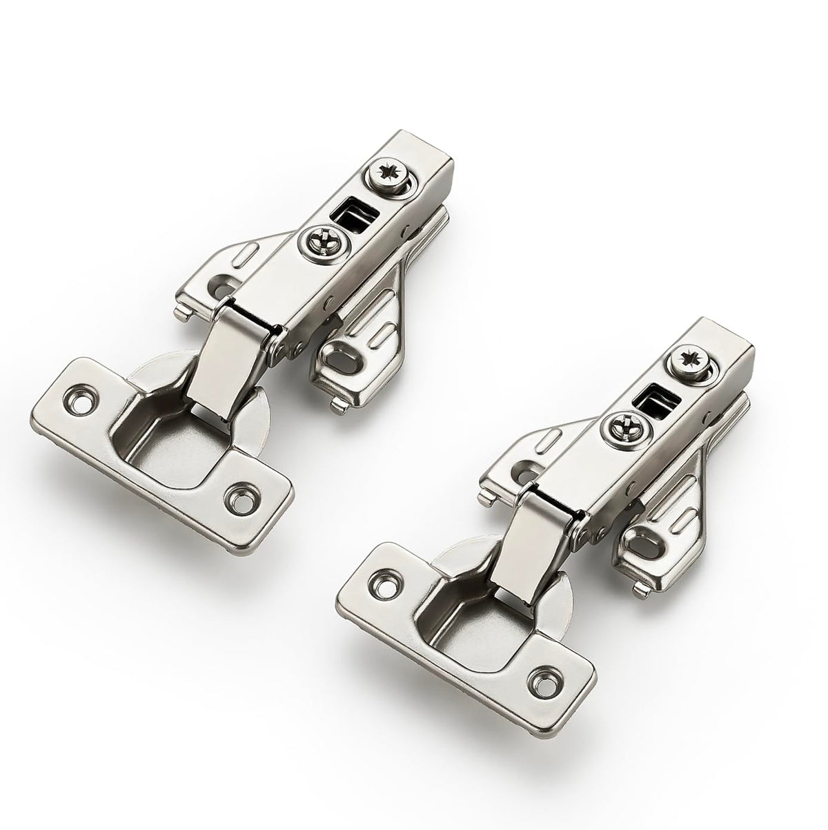 Ravinte full-overlay hinge with 105-degree opening for sturdy face-frame cabinets